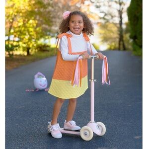 NWT TBBC Happy Halloween Candy Corn Costume Size 4-6